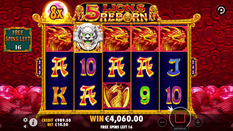 Play 5 Lions Reborn Online at Midnite Casino - Midnite