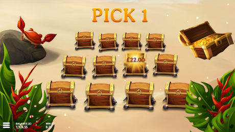 Interface de Tortuga Casino