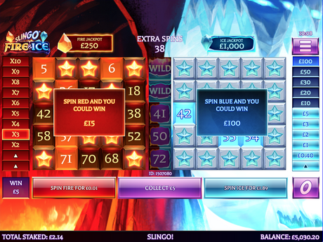 Play Slingo Fire and Ice Online at Midnite Casino - Midnite